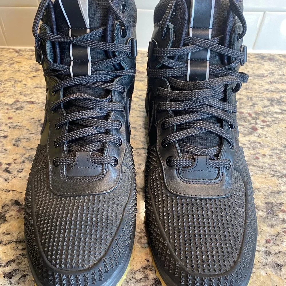 Nike Lunar Force 1 Duckboot Black Gum Size 11.5 - Picture 4 of 9